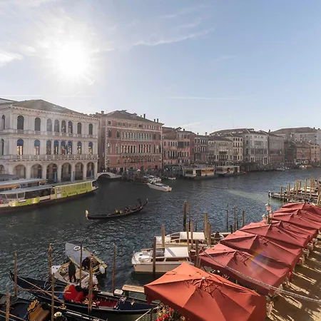Domus Rialto Balcony View On The Grand Canal * Wenecja