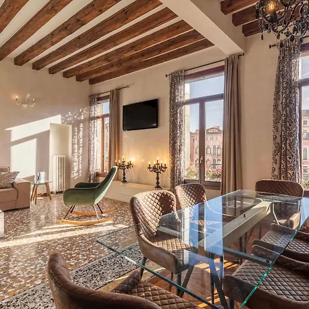 Apartament Domus Rialto Balcony View On The Grand Canal *